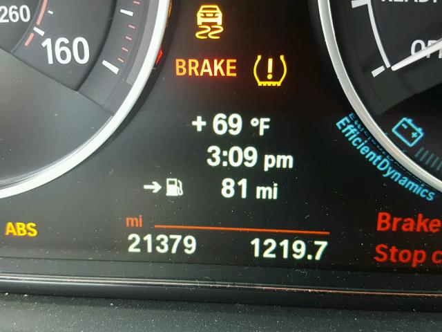 WBA3B9G57ENR90729 - 2014 BMW 335 WHITE photo 8