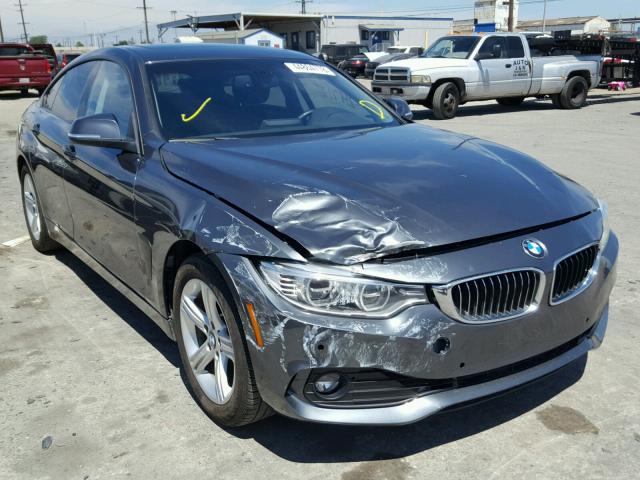 WBA4A9C5XFGL85624 - 2015 BMW 428 I GRAY photo 1