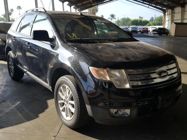 2FMDK49C87BB70451 - 2007 FORD EDGE SEL P BLACK photo 1