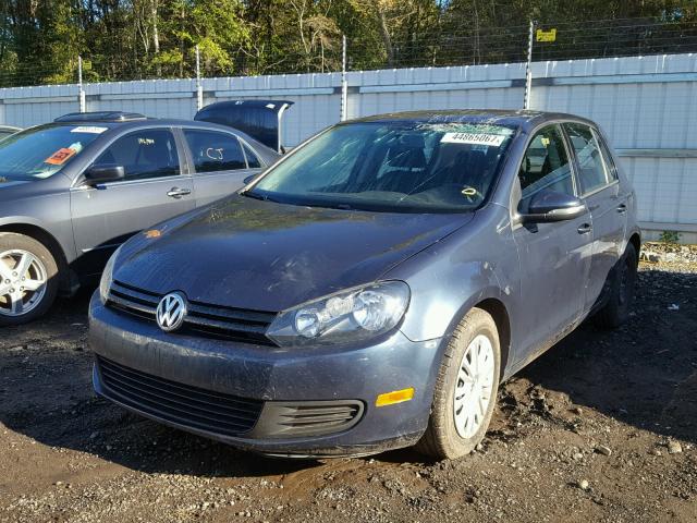 WVWDB7AJ5DW123372 - 2013 VOLKSWAGEN GOLF 蓝色 照片 2
