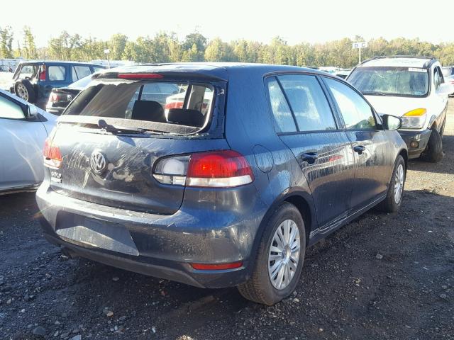 WVWDB7AJ5DW123372 - 2013 VOLKSWAGEN GOLF 蓝色 照片 4