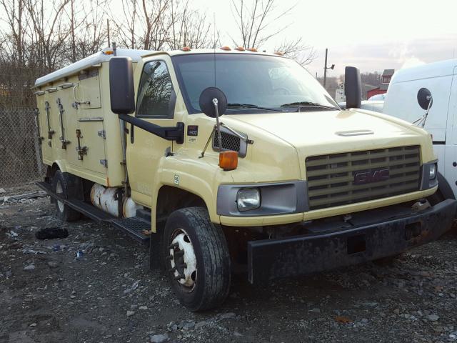 1GDJ5C1G79F410383 - 2009 GMC C5500 C5C0 YELLOW photo 1