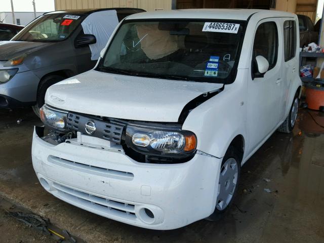 JN8AZ2KR7AT164738 - 2010 NISSAN CUBE BASE WHITE photo 2