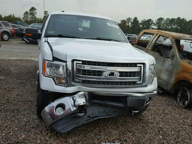 1FTFW1ET5DFA03626 - 2013 FORD F150 SUPER WHITE photo 9