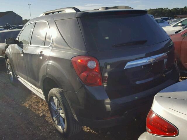 2GNALBEK3F6396708 - 2015 CHEVROLET EQUINOX LT BLACK photo 3