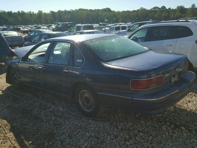 1G1BL52W1TR128349 - 1996 CHEVROLET CAPRICE CL 蓝色 照片 3