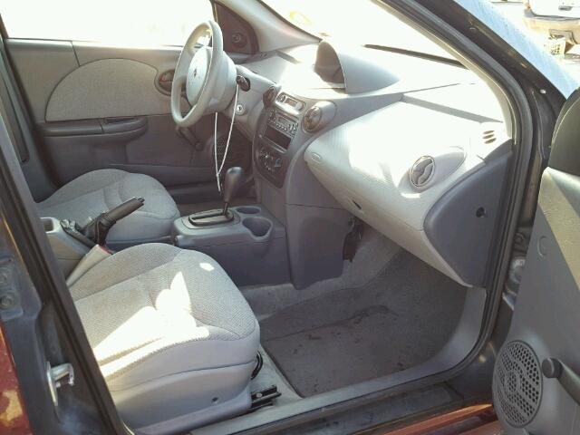 1G8AG52FX3Z188342 - 2003 SATURN ION LEVEL BURGUNDY photo 5