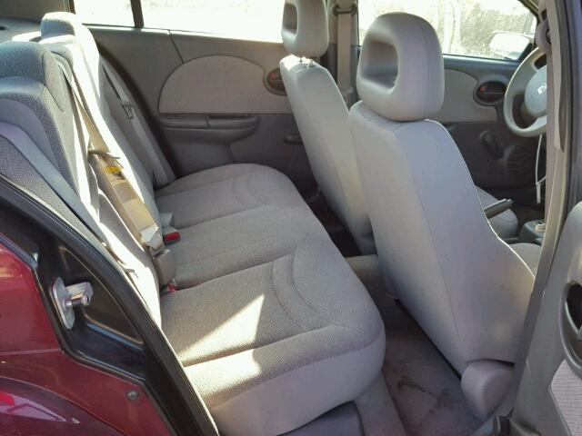 1G8AG52FX3Z188342 - 2003 SATURN ION LEVEL BURGUNDY photo 6