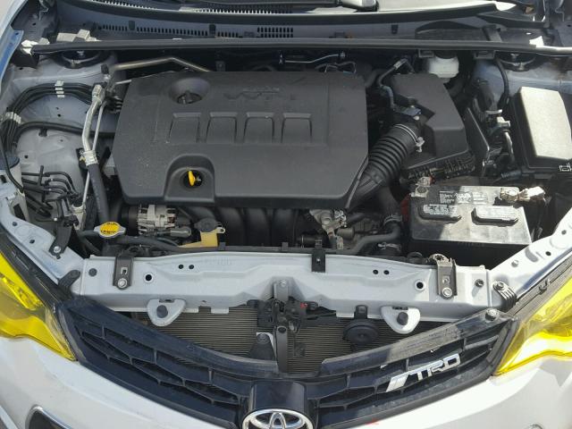 2T1BURHE5EC048690 - 2014 TOYOTA COROLLA SILVER photo 7