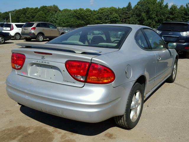 1G3NL12E64C103195 - 2004 OLDSMOBILE ALERO GL SILVER photo 4