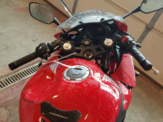 MLHRC7406E5001324 - 2014 HONDA CBR650 F RED photo 5