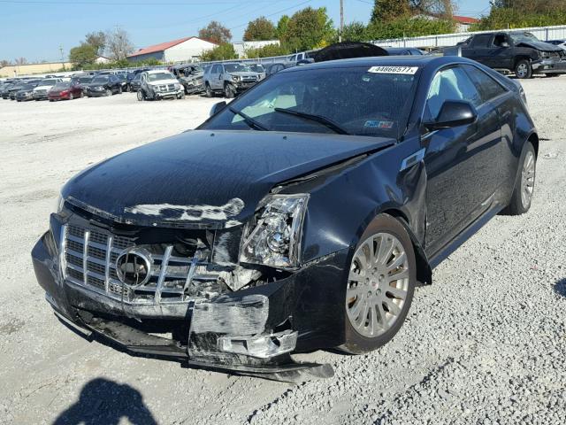 1G6DH1E34E0119439 - 2014 CADILLAC CTS BLACK photo 2