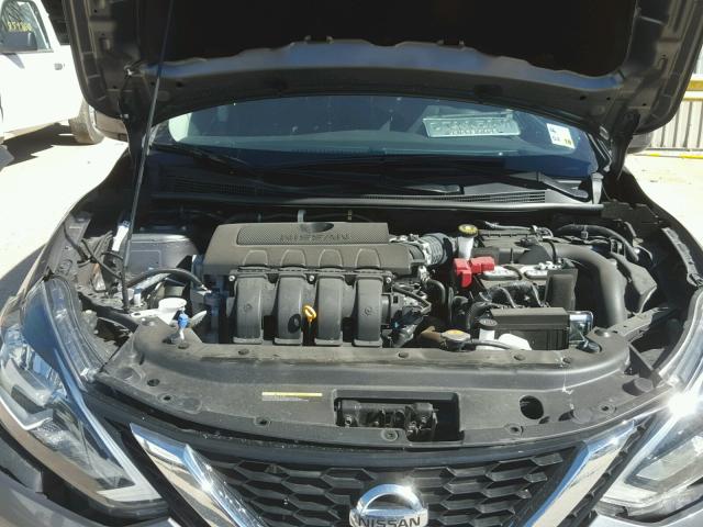 3N1AB7APXHY223508 - 2017 NISSAN SENTRA S GRAY photo 7