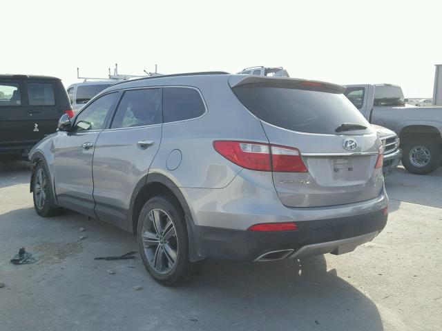 KM8SR4HF6GU148991 - 2016 HYUNDAI SANTA FE S SILVER photo 3