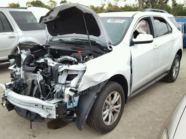 2GNALCEK4H1538358 - 2017 CHEVROLET EQUINOX WHITE photo 2