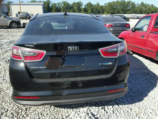 KNAGN4AD0E5066211 - 2014 KIA OPTIMA HYB BLACK photo 10