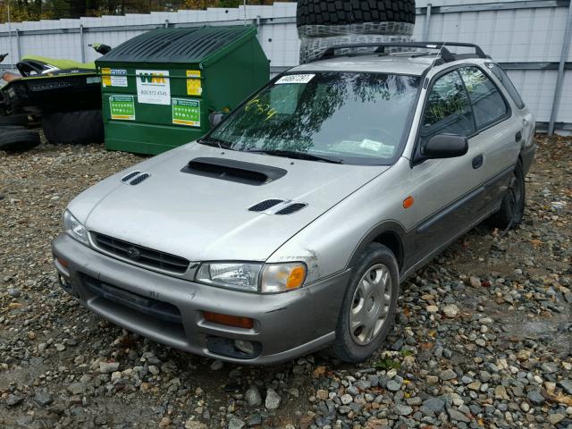 JF1GF4856XH801103 - 1999 SUBARU IMPREZA OU SILVER photo 2