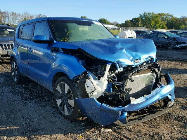 KNDJP3A57G7384517 - 2016 KIA SOUL + BLUE photo 1