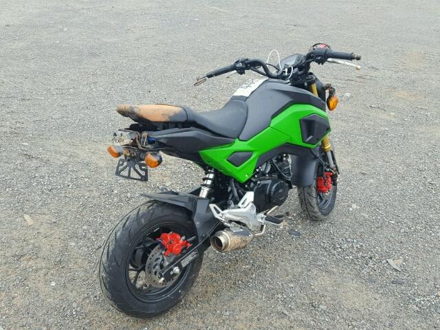 MLHJC7516J5003041 - 2018 HONDA GROM 125 GREEN photo 4