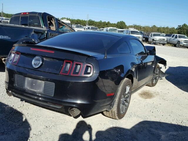 1ZVBP8CF8E5296427 - 2014 FORD MUSTANG GT BLACK photo 4