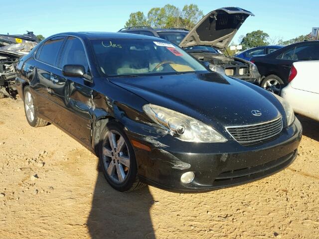 JTHBA30G655073256 - 2005 LEXUS ES BLACK photo 1