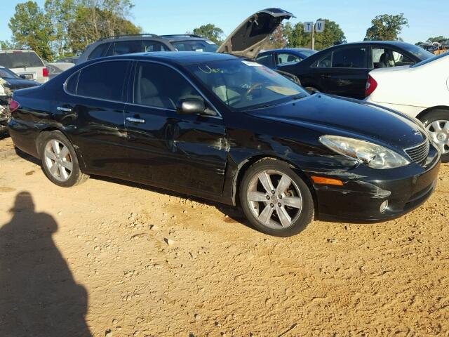 JTHBA30G655073256 - 2005 LEXUS ES BLACK photo 9