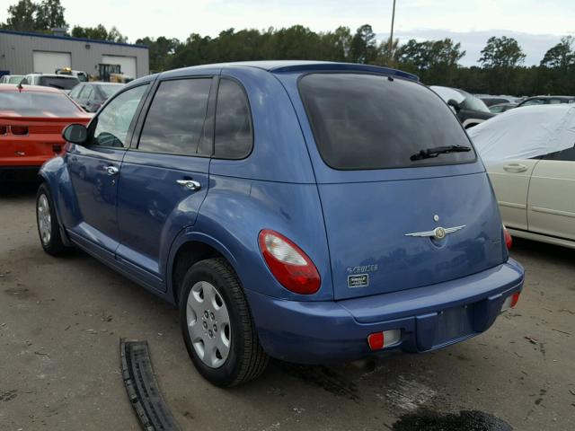 3A4FY58B57T568015 - 2007 CHRYSLER PT CRUISER BLUE photo 3