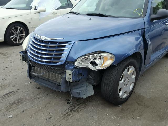 3A4FY58B57T568015 - 2007 CHRYSLER PT CRUISER BLUE photo 9