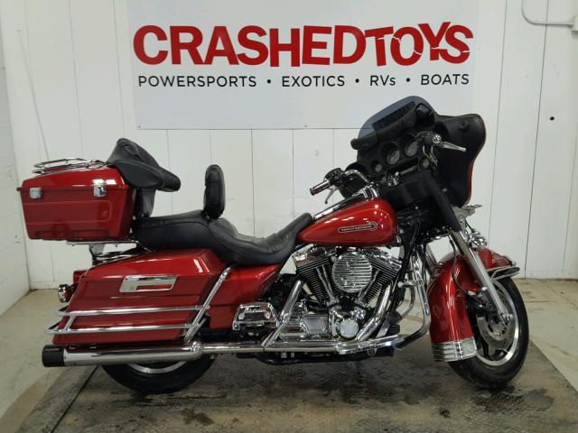 1HD1DJV11XY639708 - 1999 HARLEY-DAVIDSON FLHT RED photo 1