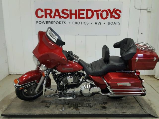 1HD1DJV11XY639708 - 1999 HARLEY-DAVIDSON FLHT RED photo 3