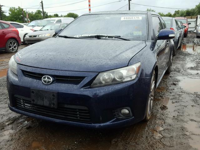 JTKJF5C74B3015412 - 2011 TOYOTA SCION TC 蓝色 照片 2