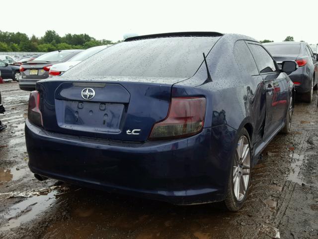 JTKJF5C74B3015412 - 2011 TOYOTA SCION TC 蓝色 照片 4