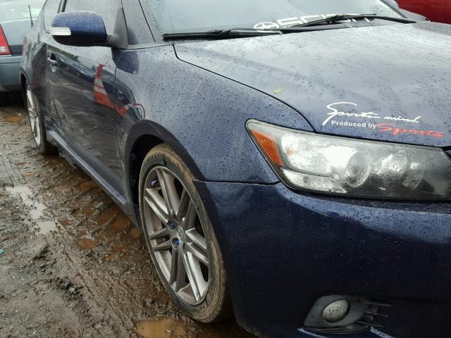 JTKJF5C74B3015412 - 2011 TOYOTA SCION TC 蓝色 照片 9