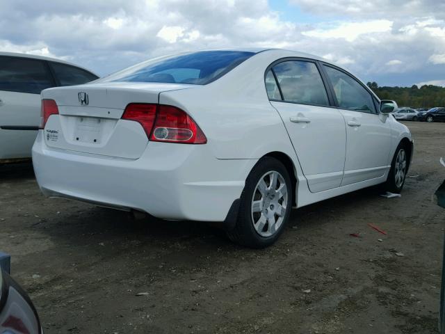 1HGFA16528L094250 - 2008 HONDA CIVIC LX WHITE photo 4