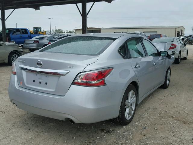 1N4AL3AP5FC181814 - 2015 NISSAN ALTIMA 2.5 SILVER photo 4