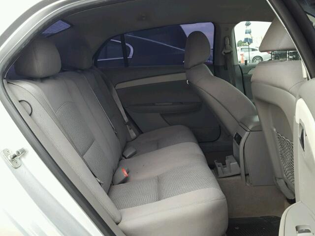 1G1ZC5E03AF209812 - 2010 CHEVROLET MALIBU 1LT 银色 照片 6