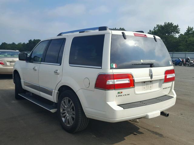 5LMFU28547LJ24087 - 2007 LINCOLN NAVIGATOR Blanc photo 3