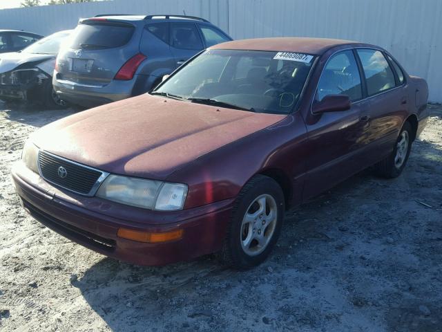 4T1BF12B6VU137645 - 1997 TOYOTA AVALON RED photo 2