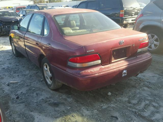 4T1BF12B6VU137645 - 1997 TOYOTA AVALON RED photo 3