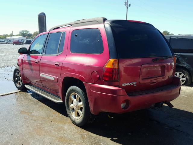 1GKET16SX26132957 - 2002 GMC ENVOY XL MAROON photo 3