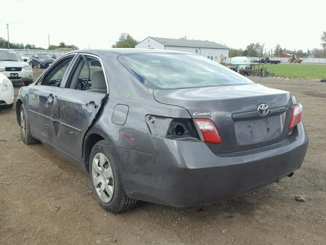 JTNBE46K873098645 - 2007 TOYOTA CAMRY NEW GRAY photo 3