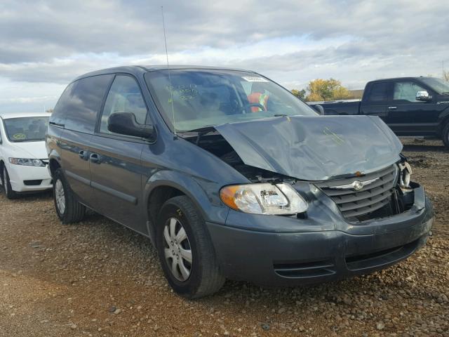 1A4GP45R56B730941 - 2006 CHRYSLER TOWN & COU BLUE photo 1