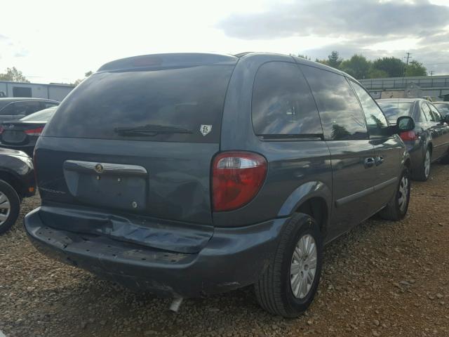 1A4GP45R56B730941 - 2006 CHRYSLER TOWN & COU BLUE photo 4