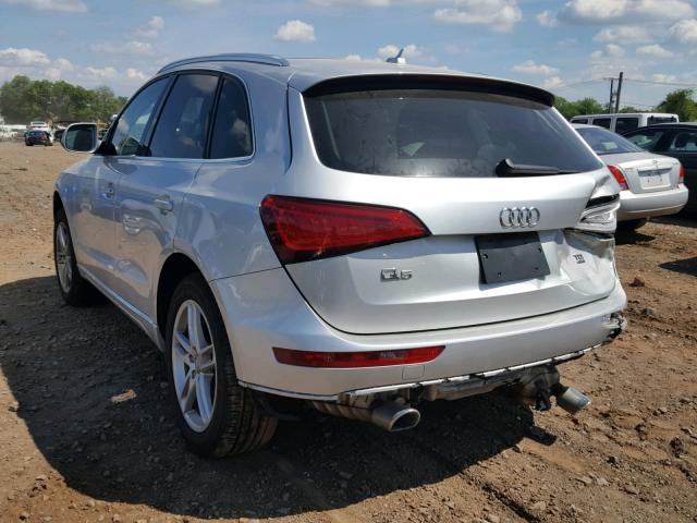 WA1CMAFP6EA070559 - 2014 AUDI Q5 TDI SILVER photo 3