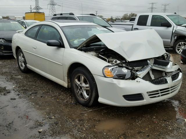 4B3AG42G04E037124 - 2004 DODGE STRATUS WHITE photo 1