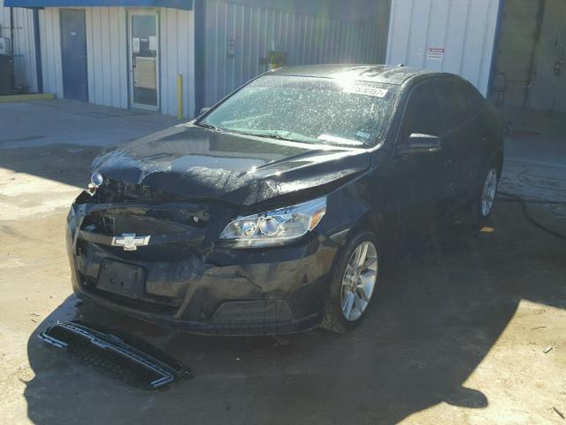 1G11C5SA2DF232562 - 2013 CHEVROLET MALIBU 1LT BLACK photo 2