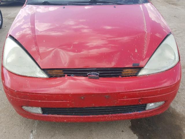 1FAHP38362W145144 - 2002 FORD FOCUS ZTS RED photo 7