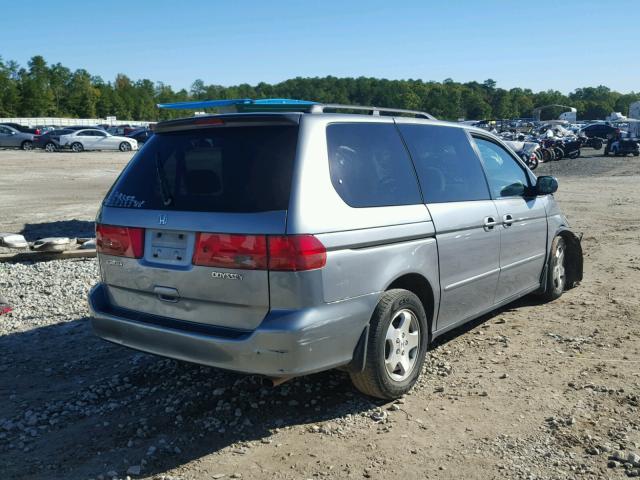 2HKRL18681H553576 - 2001 HONDA ODYSSEY EX GREEN photo 4