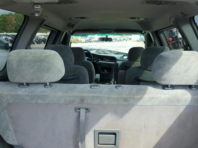 2HKRL18681H553576 - 2001 HONDA ODYSSEY EX GREEN photo 9