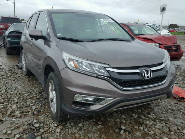 2HKRM4H5XFH668645 - 2015 HONDA CR-V EX BROWN photo 1